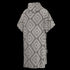 Poncho Jacquard - Black/White